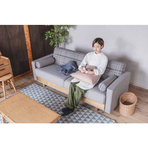 関家具 ソファーベッド 2人掛け 収納付き ソファー 3人掛け 北欧