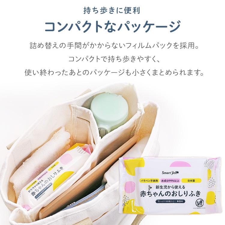 おしりふき 手口ふき おしり拭き 手口拭き お尻拭き 80枚 ウェットティッシュ ウエットティッシュ 赤ちゃんのお尻拭き モモ葉エキス |  | 07