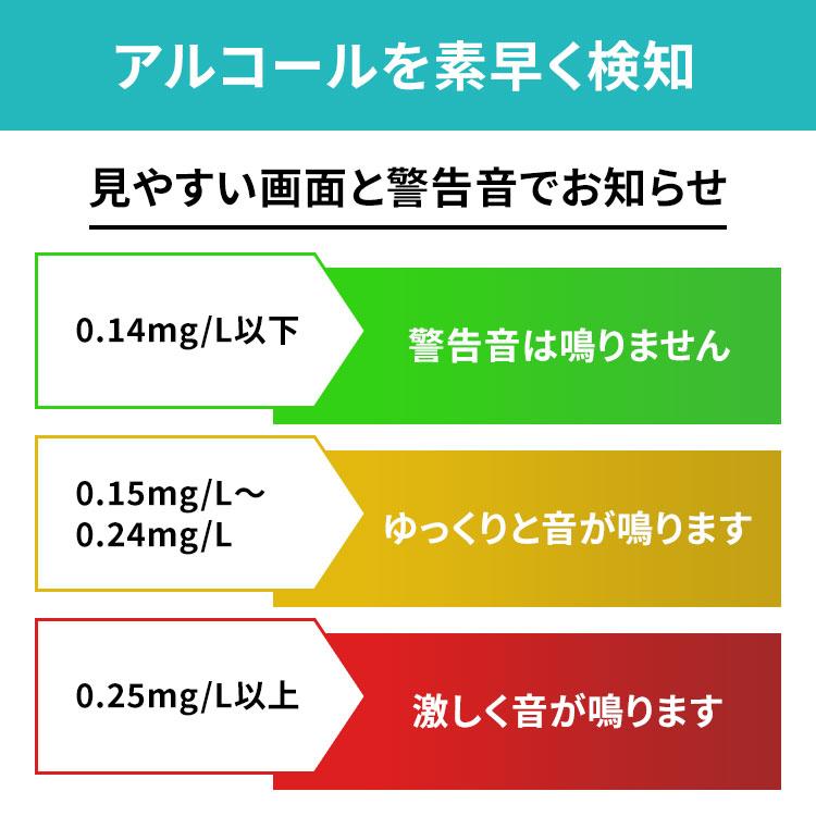 アルコールチェッカー アルコール検知器 非接触 コンパクト アルコール