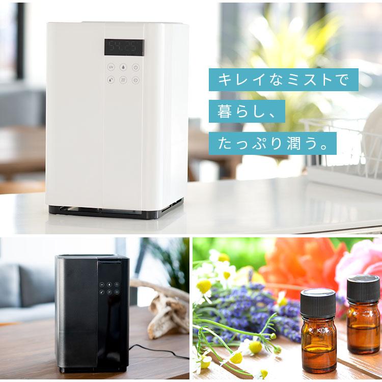 【アイリスオーヤマ ハイブリッド式加湿器 3台セット】 楽天市場】【公式】 加湿器 卓上 ハイブリッド式 大容量 5L パワフル