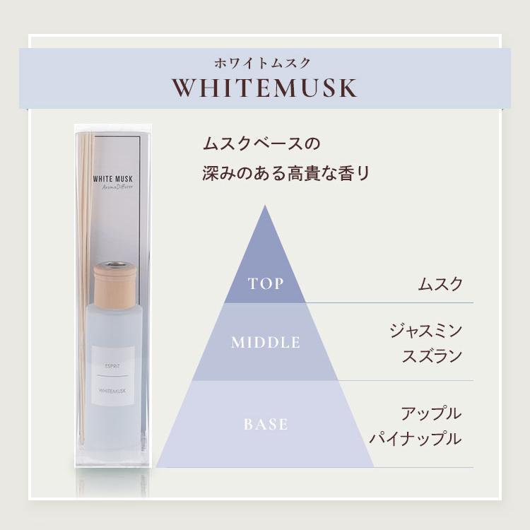 エスプリ ルームフレグランス ローズ ムスク リードディフューザー