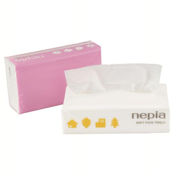 ネピア ティッシュ ティッシュペーパー 200組(400枚) 5パック nepia