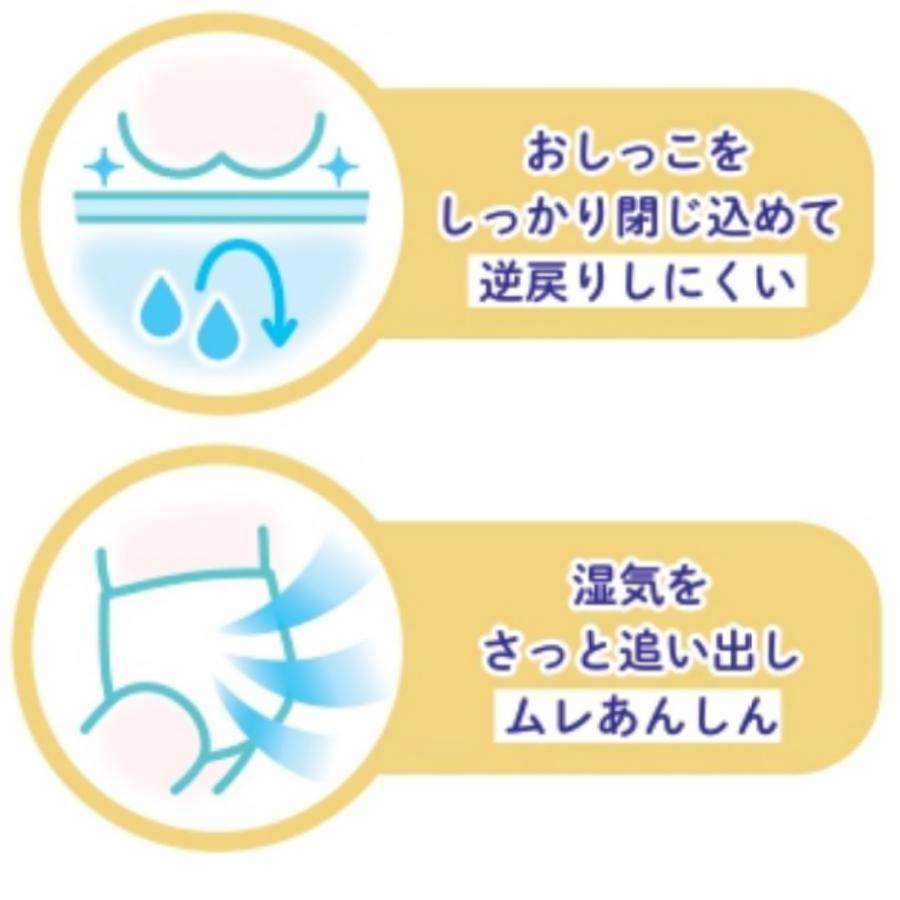 GOO.Nプラス おむつ ビッグ 新生児 オムツ 紙おむつ s m l xl 4個