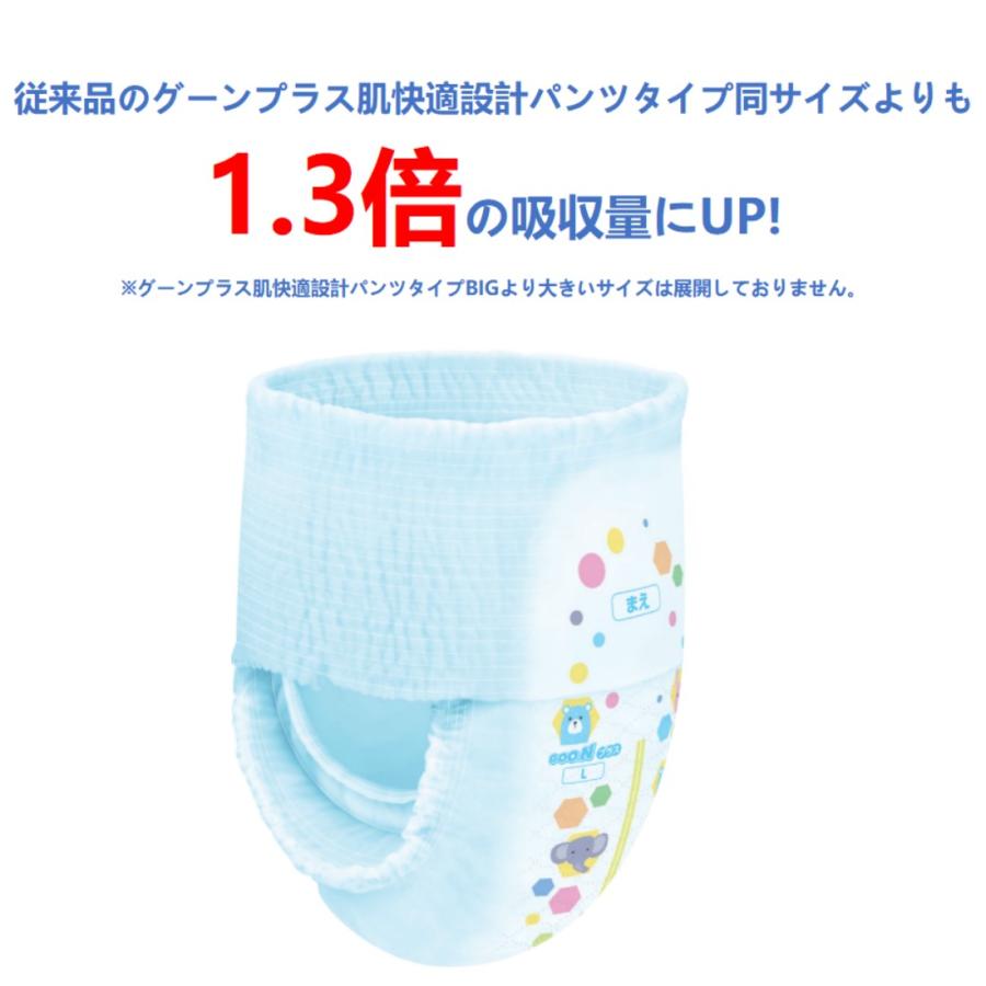 GOO.Nプラス おむつ オムツ 紙おむつ ビッグより大きい 6個セット