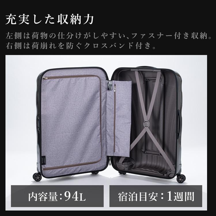 並行輸入品】 スーツケース m キャリーケース mサイズ 軽量 94L