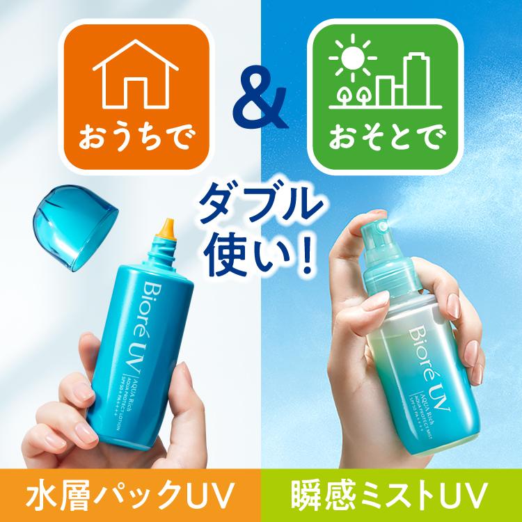 Kao（花王） 日焼け止め スプレー ミスト ビオレUV アクアリッチ