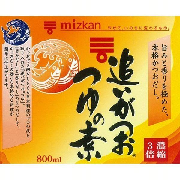 ミツカン（mizkan） 追いがつおつゆの素 800ml 64777 : アイリスプラザ