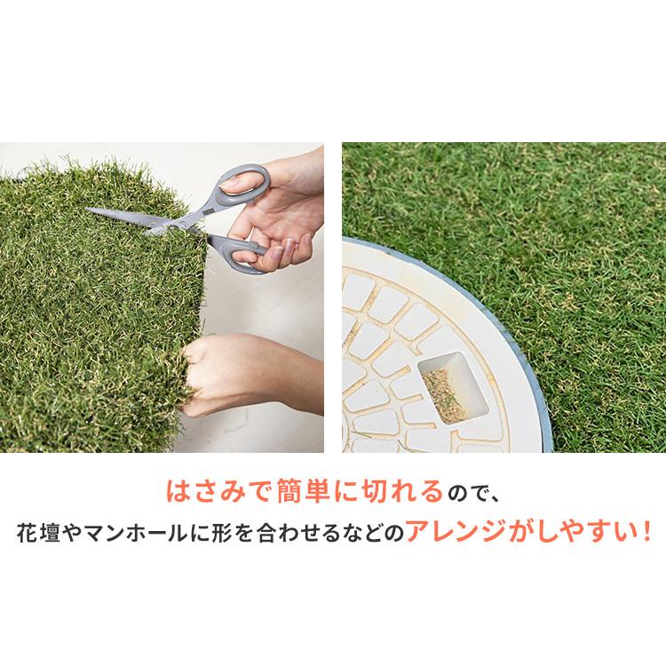 IRIS OHYAMA（アイリスオーヤマ） 人工芝 ロール 1m×12m リアル人工芝
