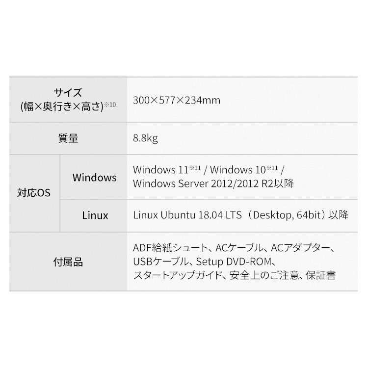 スキャナー 業務用スキャナ  FI-8250の画像
