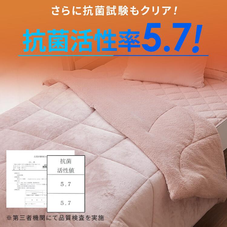 掛け布団 シングル シンサレート 毛布 厚手 暖かい 冬 蓄熱 洗える 軽量 抗菌 防臭 防ダニ リバーシブル 節電 プレミアムシンサレート掛布団 S 布団 | IRIS OHYAMA | 17