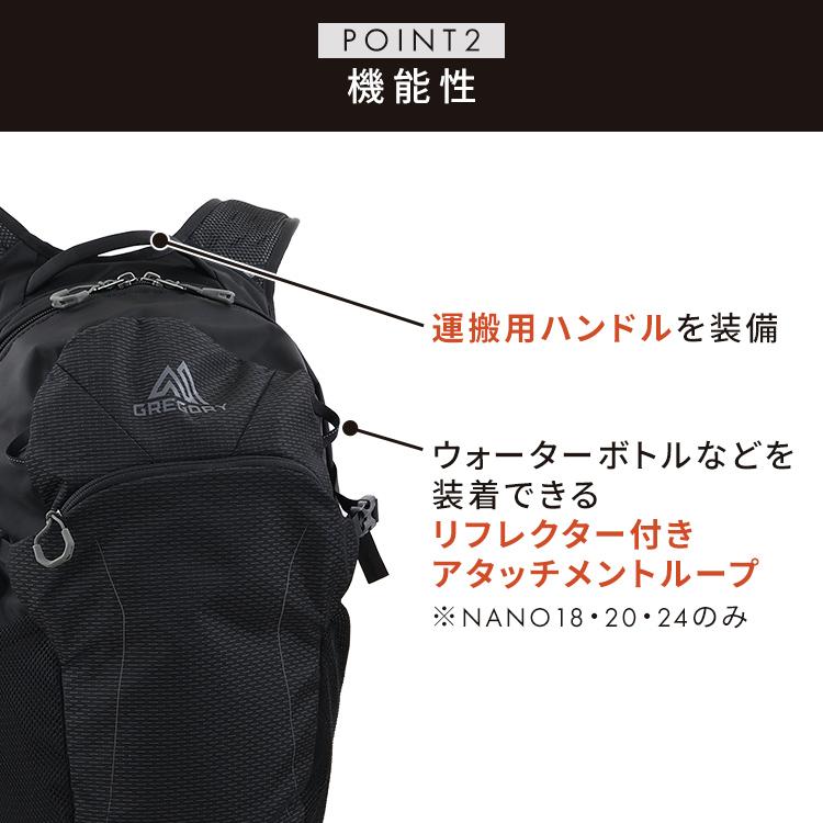 GREGORY（グレゴリー） 【並行輸入品】 バックパック ザック NANO 20