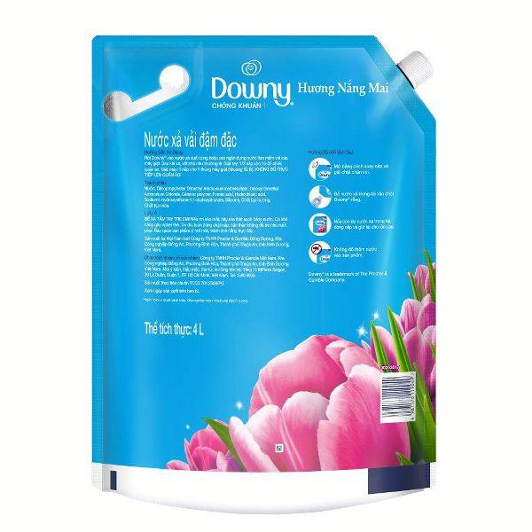 【並行輸入品】 柔軟剤 ダウニー 詰め替え 4L 大容量 洗濯 P＆G アジアンダウニー 4000ml サンライズフレッシュ パッション ミスティーク Downy(D) | P&G | 02