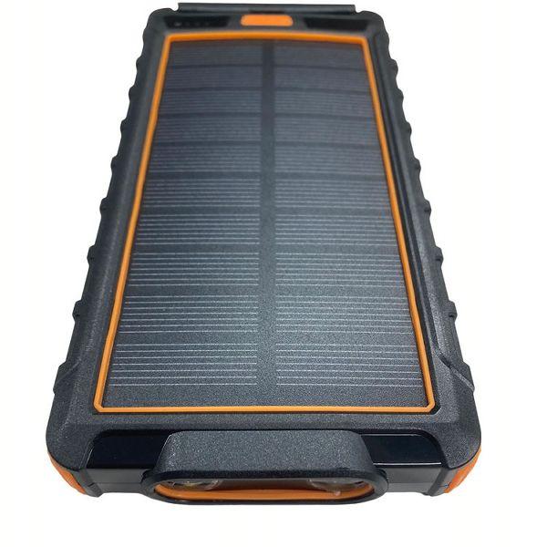 磁気研究所 モバイルバッテリー 大容量 iPhone ソーラーパネル1枚付き