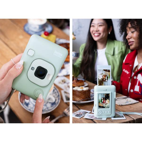チェキ インスタントカメラ 本体 instax mini LiPlay 本体＋モバイルバッテリーセット 富士フィルム : アイリスプラザ ...