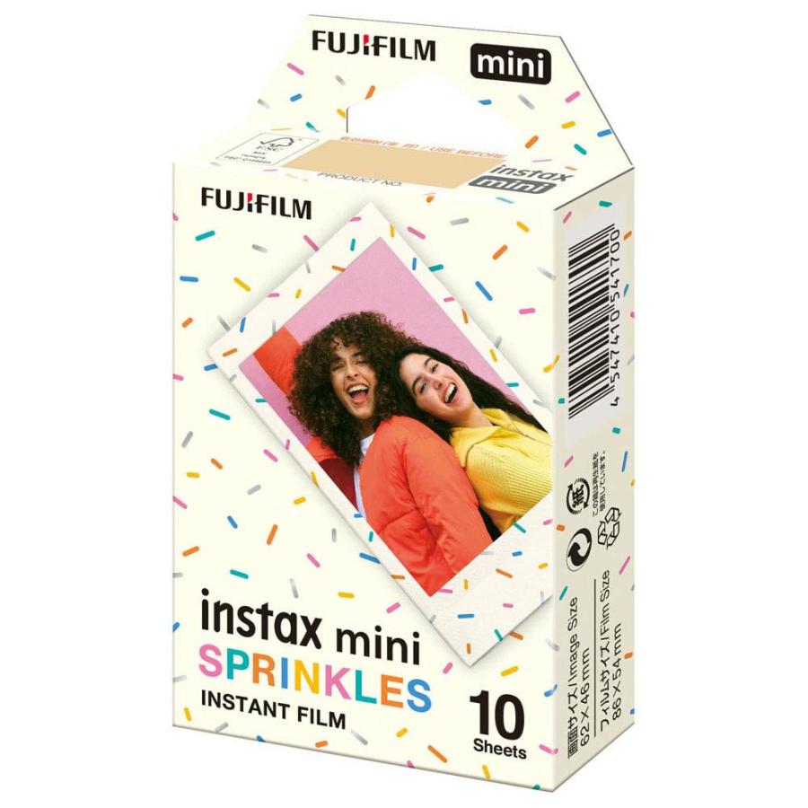 FUJIFILM (富士フィルム) INSTAX MINI SPRINKLES WW 1 [チェキ instax mini 専用フィルム SPRINKLES（スプリンクルズ） 10枚入り]の商品画像（Yahoo!ショッピング）