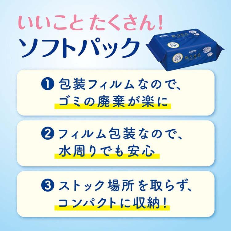 日本製紙クレシア ティッシュ 保湿 クリネックス 肌うるる ローション