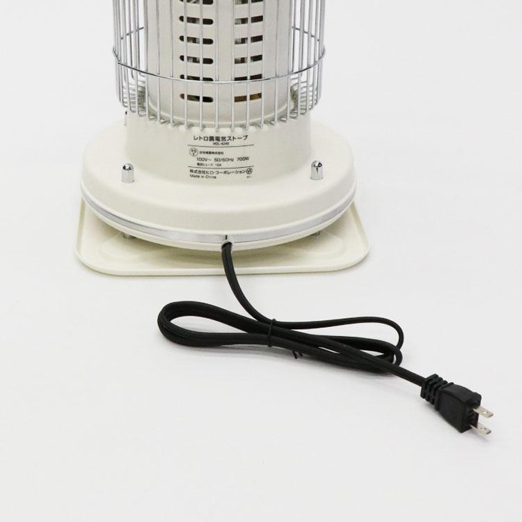 電気ストーブ 暖房 レトロ レトロ調電気ストーブ HDL-4249・HDL-6182