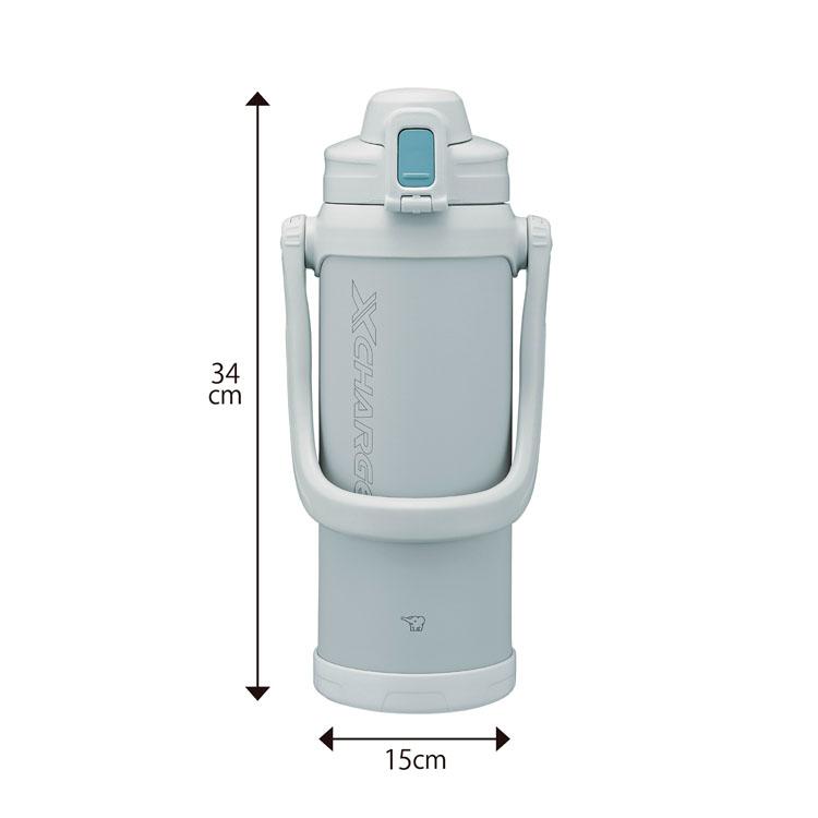 象印（ZOJIRUSHI） 水筒 2リットル ワンタッチ 子供 2L 保冷 パッキン