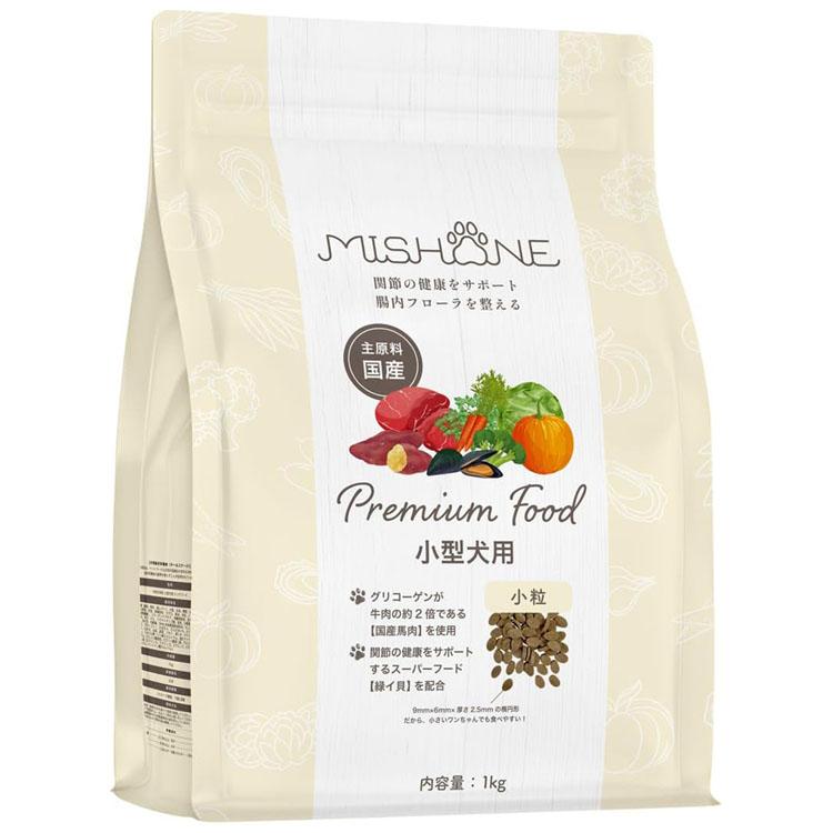 MISHONE プレミアムドッグフード 1kg✖️2 MISHONE（ミシュワン） (2個セット)ドッグフード ドライフード 小型犬