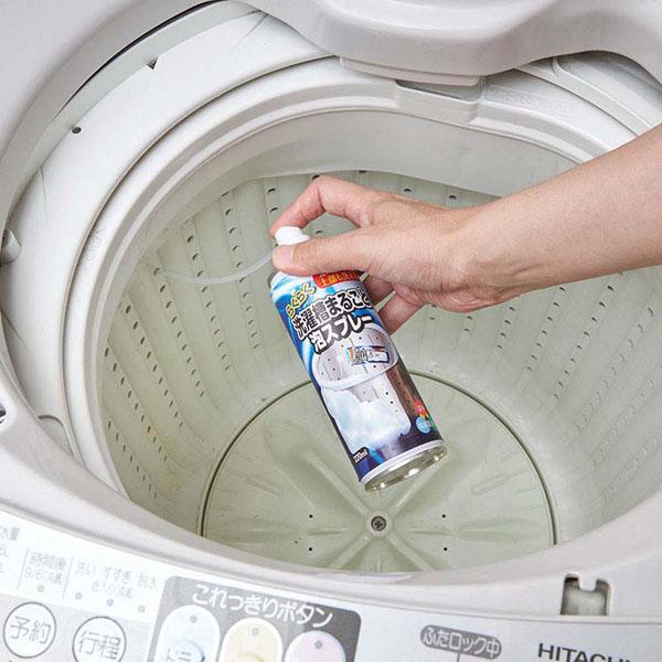 洗濯槽クリーナー 泡スプレー 220ml 2個セット 洗濯槽洗剤 らくらく