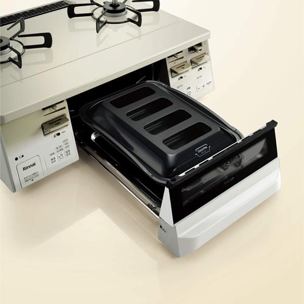 リンナイ（Rinnai） ガスコンロ 2口 キッチン家電 水無両面焼ガス 