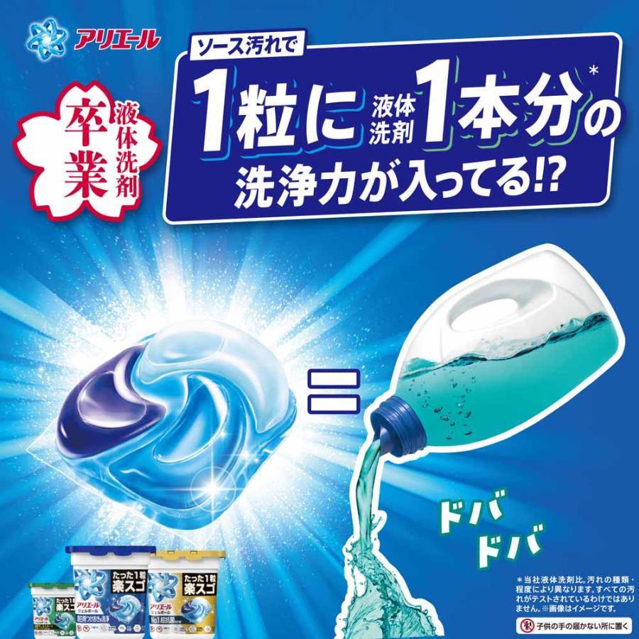 アリエール 洗濯洗剤 洗剤 ジェルボールプロ 詰め替え 衣料用洗剤