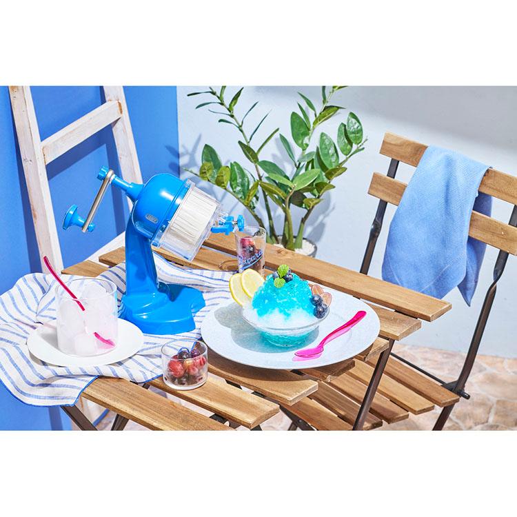 Toffy かき氷器 手動 ふわふわ 製氷カップ付 冷凍フルーツ対応