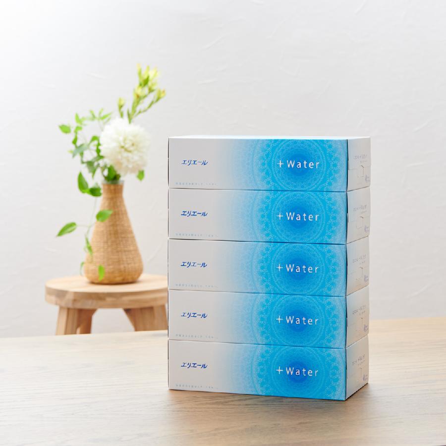 Water ティッシュ エリエール 3個セット プラスウォーター(+Water