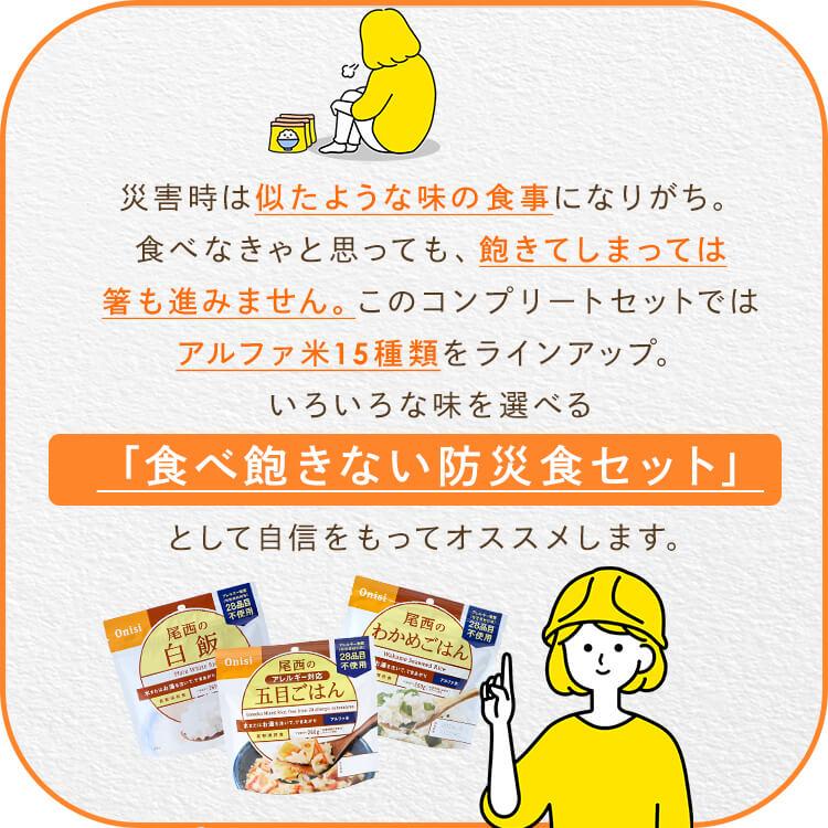 尾西食品 非常食 防災食 30食セット アルファ米 備蓄 尾西のアルファ米