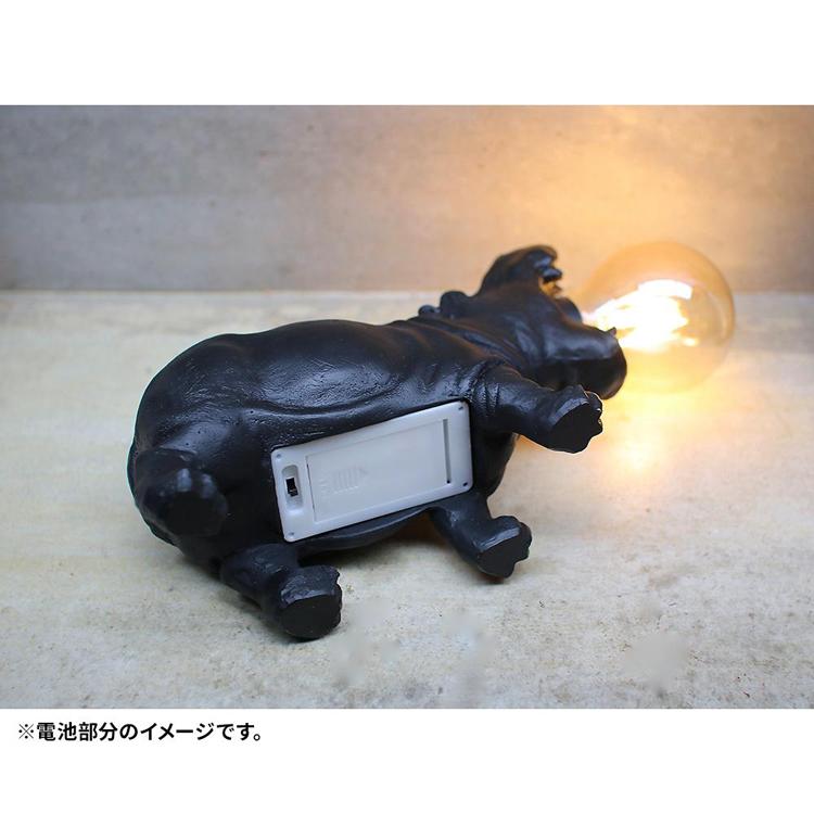 テーブルランプ 電池式 ライト 間接照明 動物 デコアニマルライト