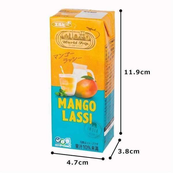 エルビー 飲料 紙パック飲料 WorldTrip WorldTripマンゴーラッシー