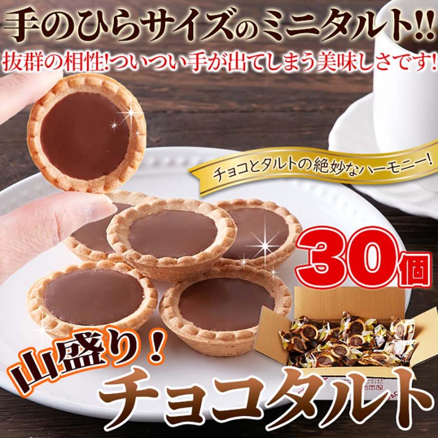 食品 お菓子 チョコレート チョコタルトどっさり30個 SM00011352 中山