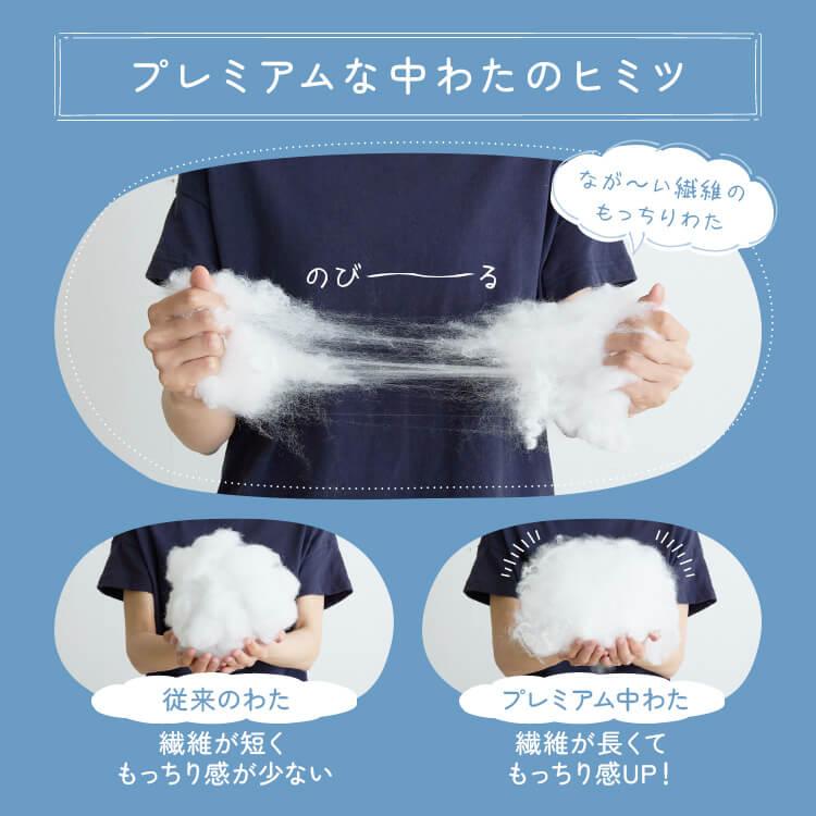 掛け布団 ダブル 洗える 軽量 もっちり マシュマロ 雲の寝心地 D