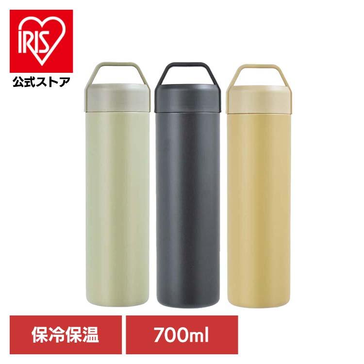 水筒 700ml ステンレス 大容量 スポーツドリンク対応 軽量 持ち手付き