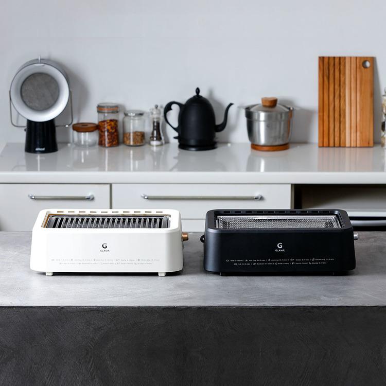 グリル 超少煙グリル GLAMP. GLAMP．超少煙グリル SG01-BK LIMON (B