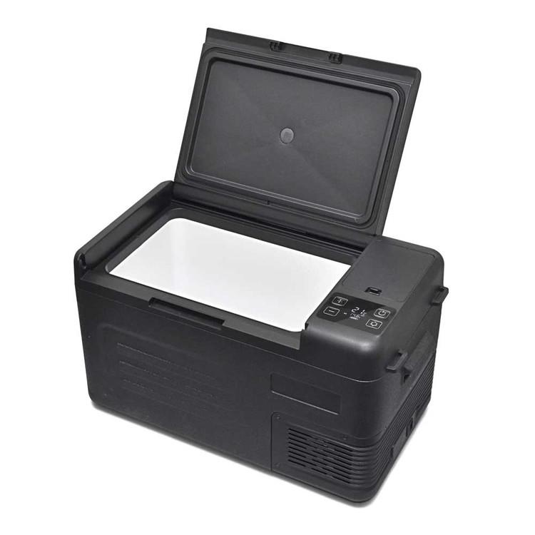 車載冷蔵冷凍庫 コンパクト冷蔵庫 22L ブラック VS-CB122 : アイリス