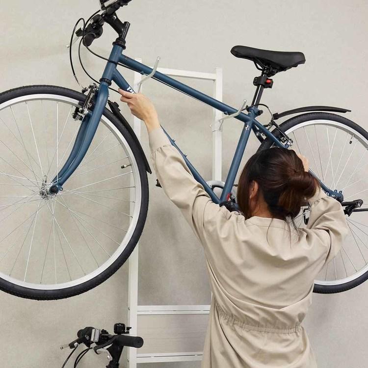 自転車スタンド Lex レック 2台用 自転車 スタンド 室内 高さ調整 BCD