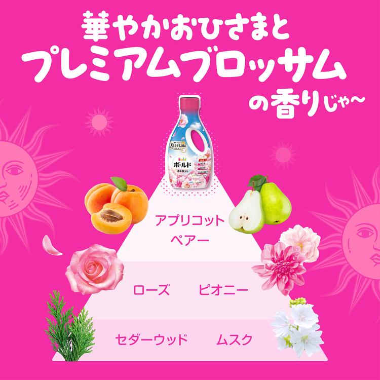 ボールド 洗剤 洗濯洗剤 ボールドジェル 本体 680g ブロッサム サボン