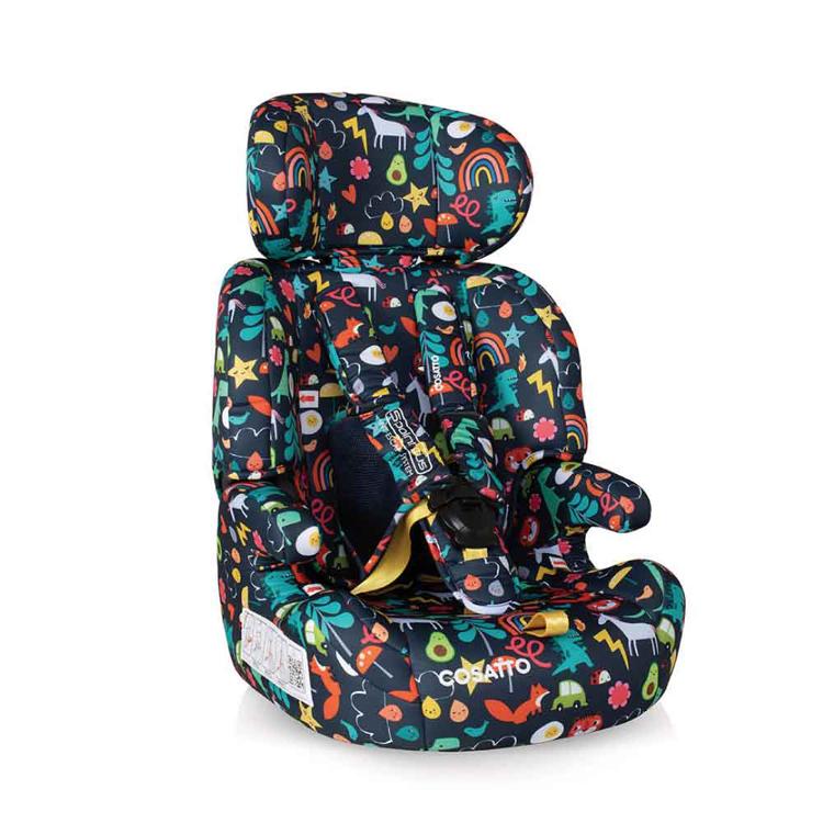チャイルドシート 1歳 ジュニアシート 子供 かわいい ブースター Zoomi