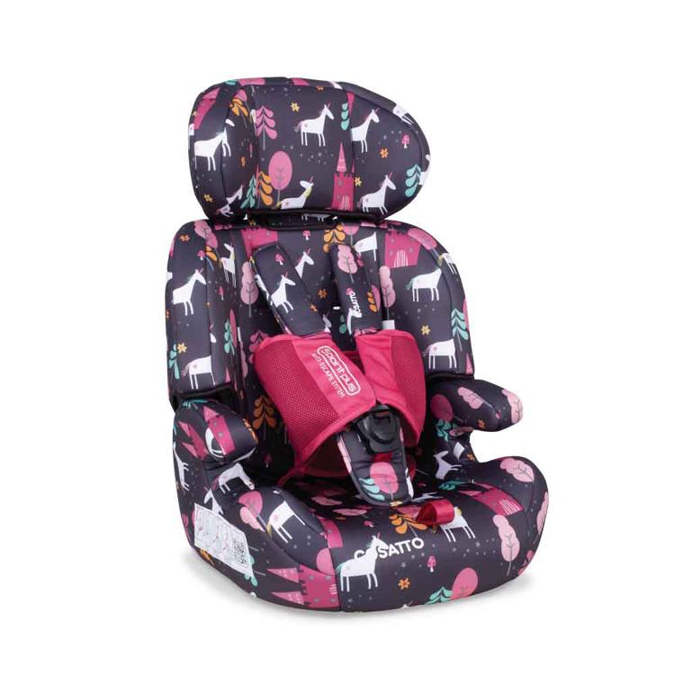 チャイルドシート 1歳 ジュニアシート 子供 かわいい ブースター Zoomi