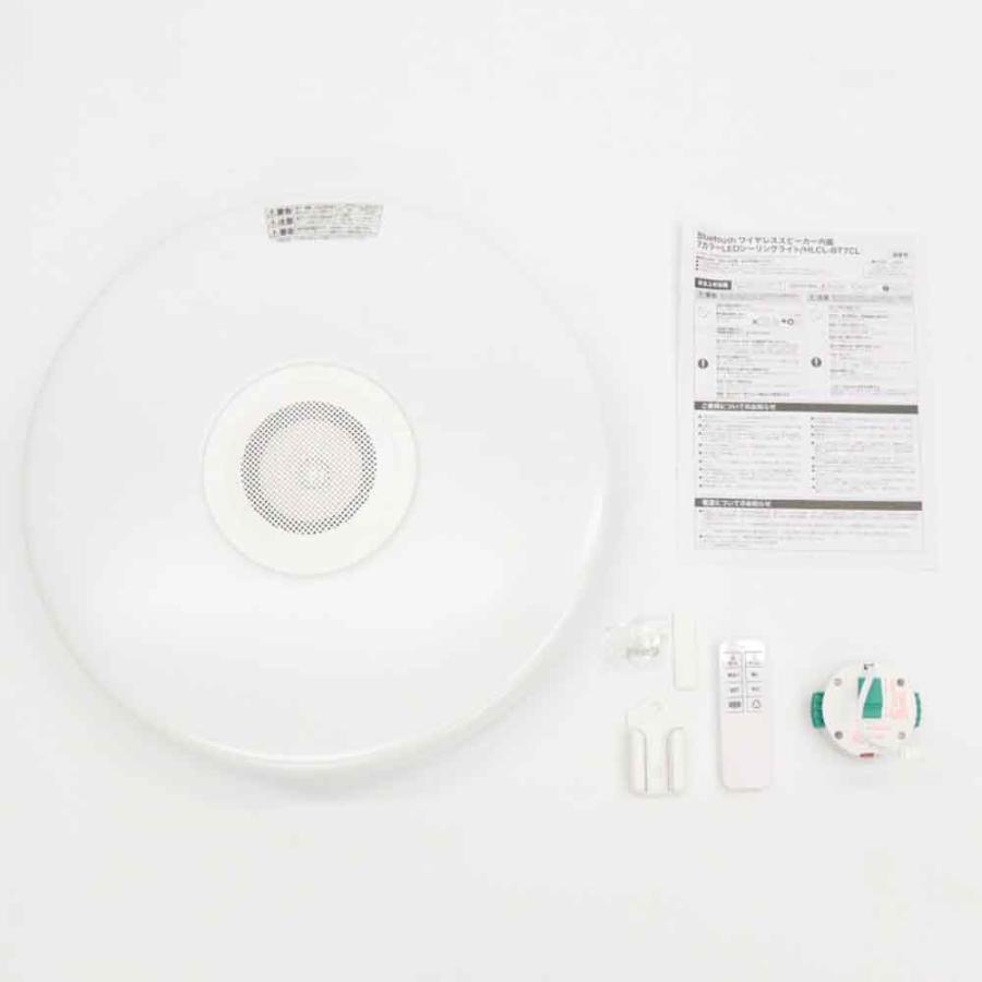 Bluetooth ワイヤレススピーカー内蔵 7カラー LEDシーリングライト