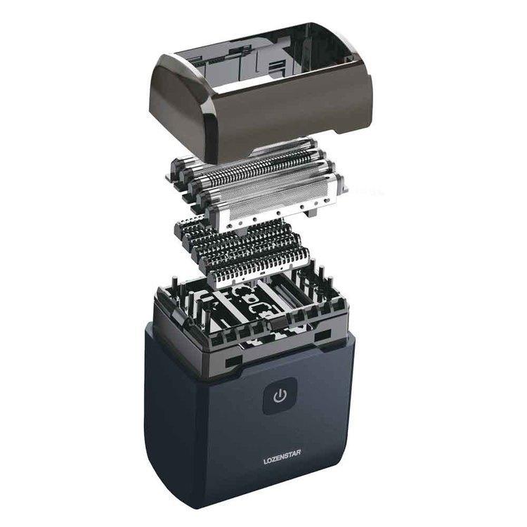 ロゼンスター（LOZENSTAR） モバイルシェーバー 5枚刃 ネイビー SRM