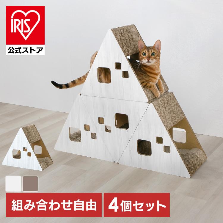 爪とぎ キャットタワー 猫 タワー ダンボール ダンボール製 三角つめ