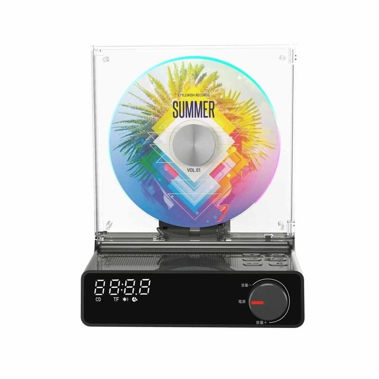 新品未使用　多機能CDプレーヤー　ライト付き ダイニチ電子 縦型CDプレーヤー WVC-S001W : アイリスプラザ Yahoo!店