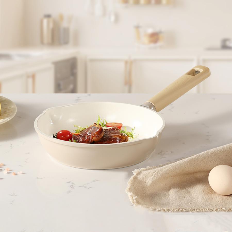 CAROTE（カローテ） 深型フライパン 20cm IH ガス火対応 セラミック