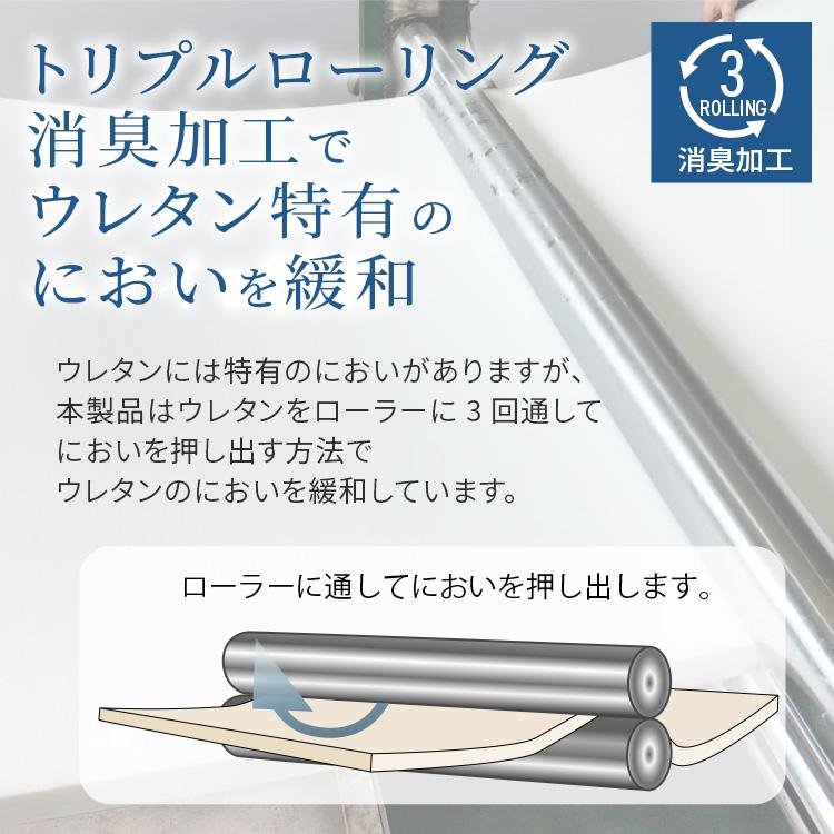 マットレス 三つ折り セミダブル ウレタン プロファイルタイプ SD