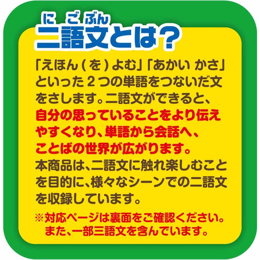 アンパンマン ことばずかん おもちゃ 子供 子ども プレゼント ギフト にほんご えいご 二語文も！あそぼう！しゃべろう！ ことばずかん15周年記念BOXの画像