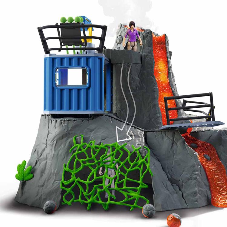 schleich シュライヒ 恐竜 火山大爆発！ダイノアドベンチャー 42564N