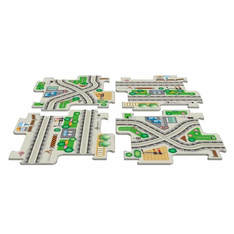 新幹線 鉄道 パズル 知育 電車 のりもの ギフト プレゼント パネル
