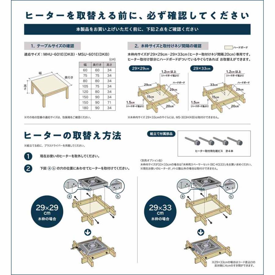 ★全品対象250円offｸｰﾎﾟﾝ★ こたつ 補修 ヒーター 石英管 取替 オレンジヒート ファン 薄型 家族 こたつ取替ヒーター MCU-501E(DKB) メトロ電気工業（株） こたつ 補修 ヒーター 石英管 取替 オレンジヒート ファン 薄型 家族 送料無料 こたつ 補修 ヒーター 石英管 取替 オレンジヒート ファン 薄型 家族